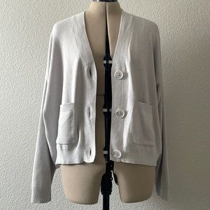 H&M Soft Grey Cardigan